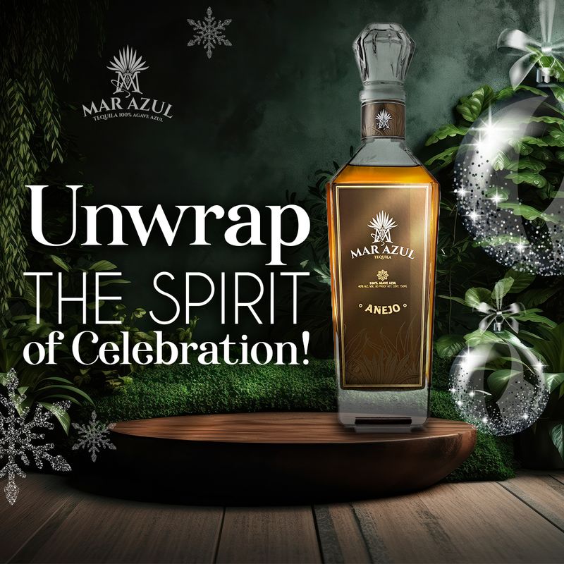 Mar Azul Tequila Crafted with Passion and Excellence Premium 100 Agave Tequilas